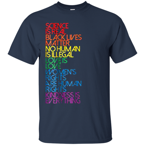 Science is Real Black Lives Matter T-Shirt