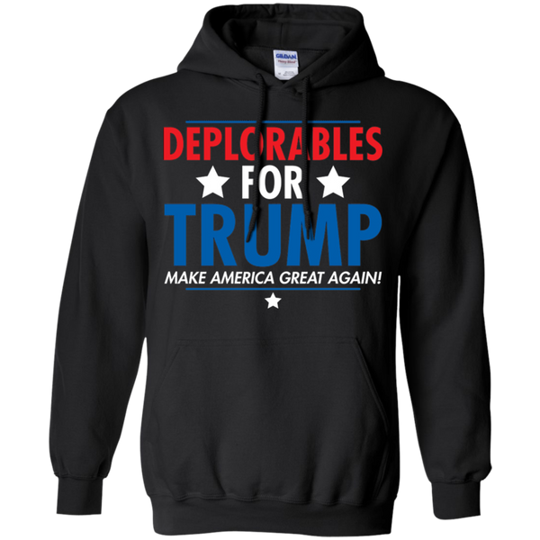 Deplorables ForTrump Make America Great Again Pullover Hoodie