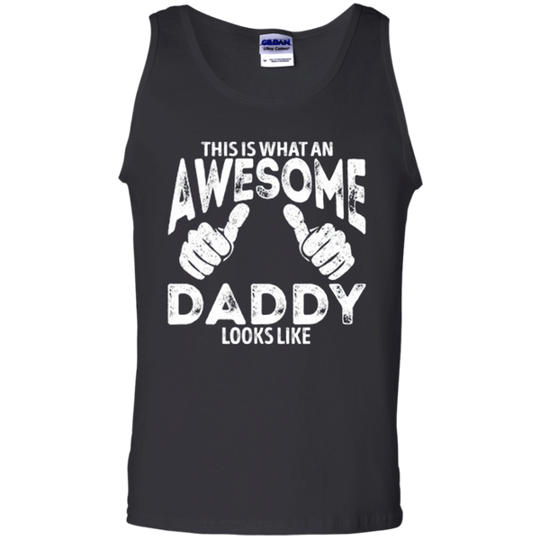 This is What an AWESOME DADDAY Look Like Gift for Dad Farther day Tank Top