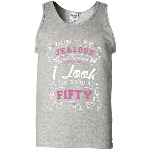 Don't be jealous just because i long this good at fifty gift for dad Tank Top