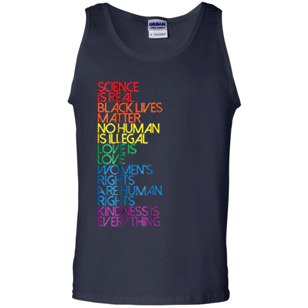 Science is Real Black Lives Matter Tank Top
