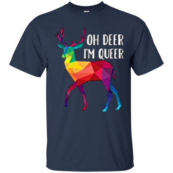 Oh Deer I'm Queer Funny T-Shirt