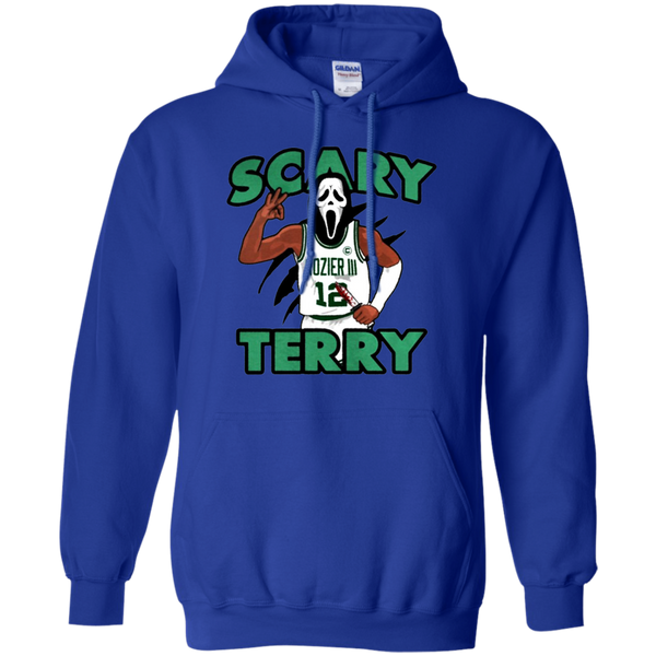 Scary Terry With Knife Gift for Fun Pullover Hoodie