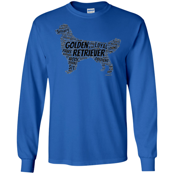 Retriever Word Art Dog Puppy Owner Gift long sleeve