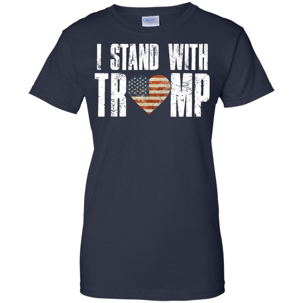 I Stand With Trump I Love Donald Trump T-Shirt