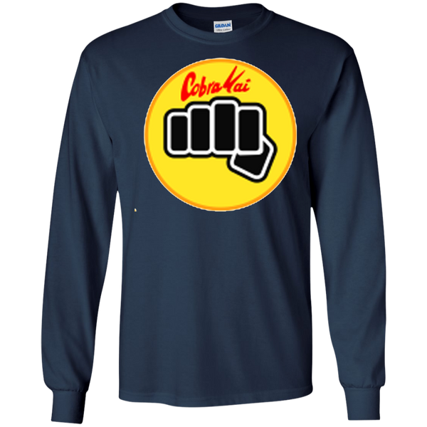 Cobra Kai Strike First Strike Hard No Mercy Hand Long T-Shirt