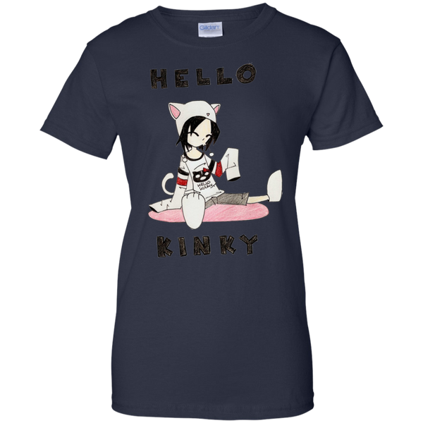 Helllo Kinky Art funny T-Shirt