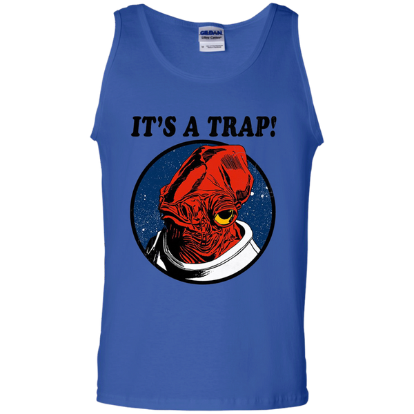 Star Wars Men's It's a Trap Admiral Ackbar T-Shirt Tank Top