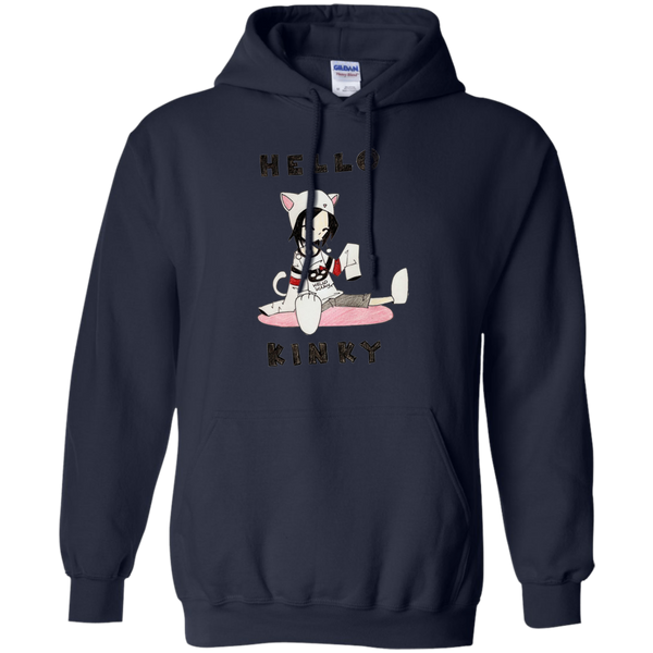 Helllo Kinky Art funny Pullover Hoodie