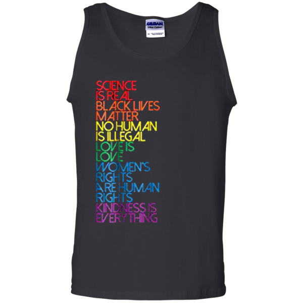 Science is Real Black Lives Matter Tank Top