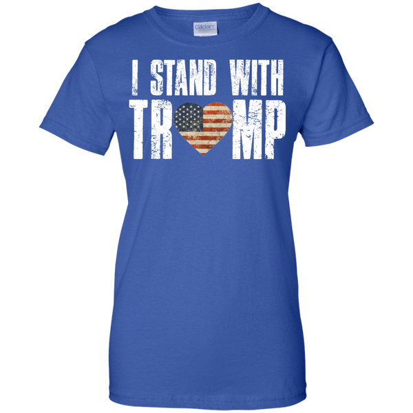 I Stand With Trump I Love Donald Trump T-Shirt