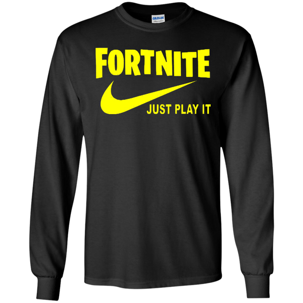 Fortnite Just Play It Long T-Shirt