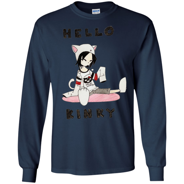 Helllo Kinky Art funny Long Sleeves