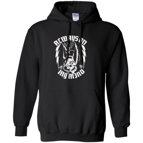Acways On My Mind Skull Born to kill head funny Pullover Hoodie