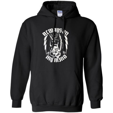 Acways On My Mind Skull Born to kill head funny Pullover Hoodie