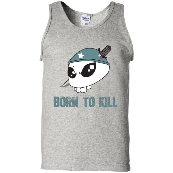Born to kill head Funny Art Star Tank Top