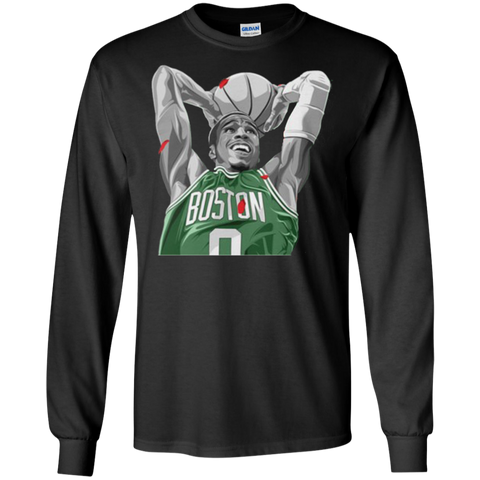 Scary Terry Gift Boston Basketball Long T-Shirt