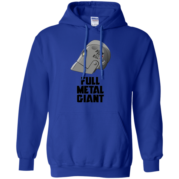 Born tokill Full Metal Giant Robot Pullover Hoodie