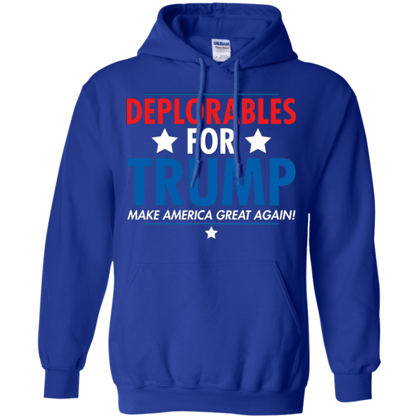 Deplorables ForTrump Make America Great Again Pullover Hoodie