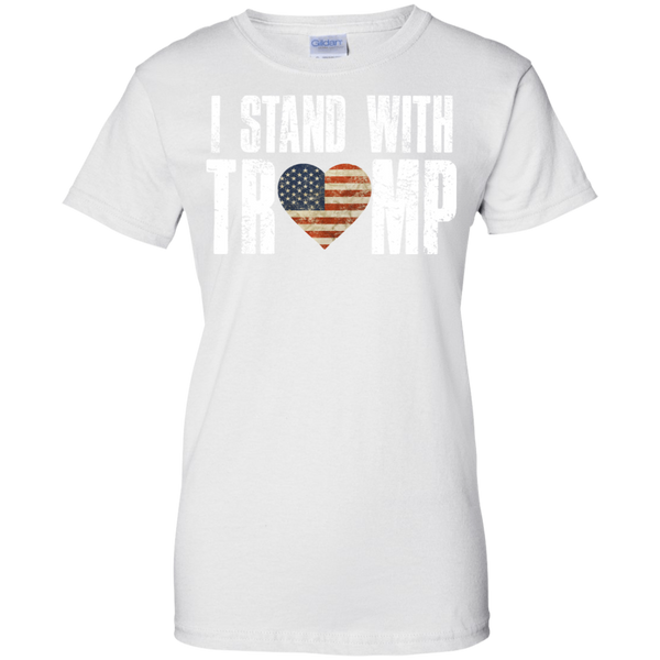 I Stand With Trump I Love Donald Trump T-Shirt