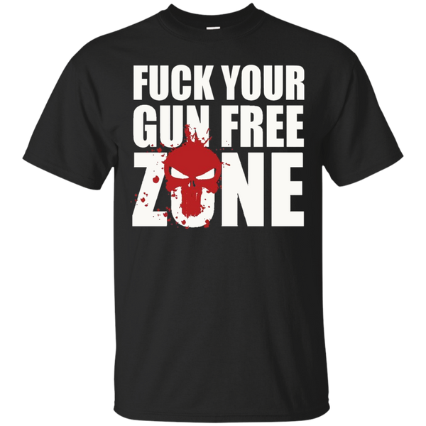 Discover Cool CSYBING Men's Fuck Your Gun Free Zone T-Shirt