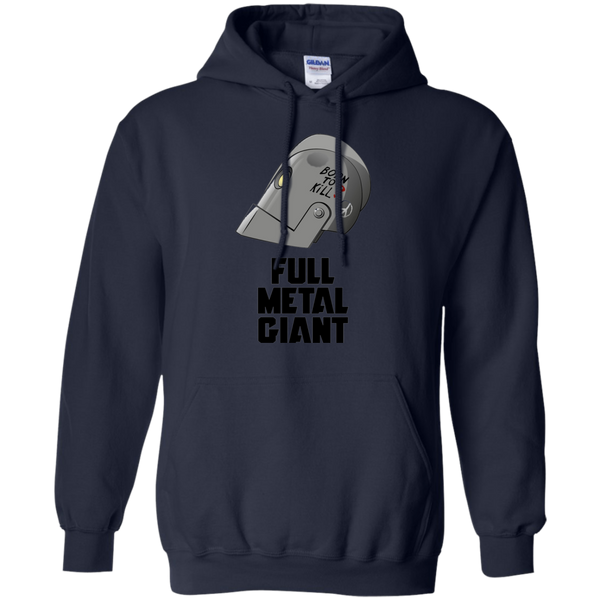 Born tokill Full Metal Giant Robot Pullover Hoodie