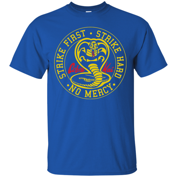 Cobra Kai Strike First Strike Hard No Mercy T-Shirt