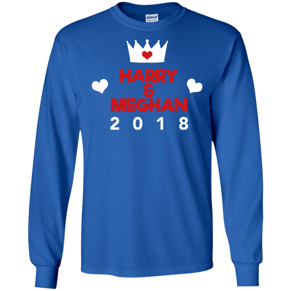 Harry and Meghan May 19 2018 - British Royal Wedding Shirt  Long T-Shirt
