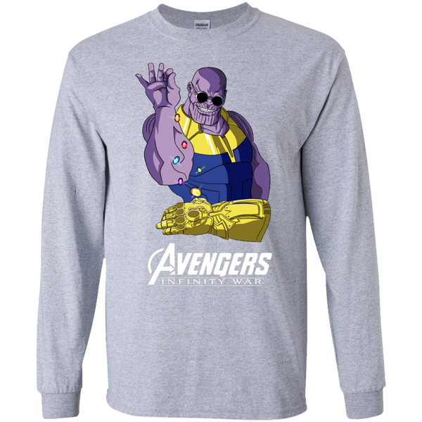 Thanos Avengers Infinity War Cotton Long Sleeves T-Shirt