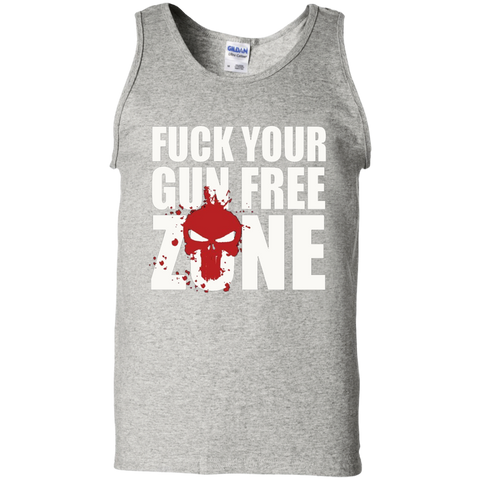 Discover Cool CSYBING Men's Fuck Your Gun Free Zone Tank Top