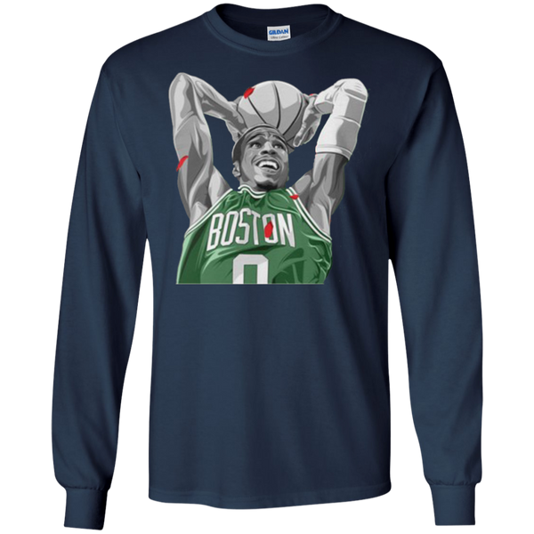 Scary Terry Gift Boston Basketball Long T-Shirt