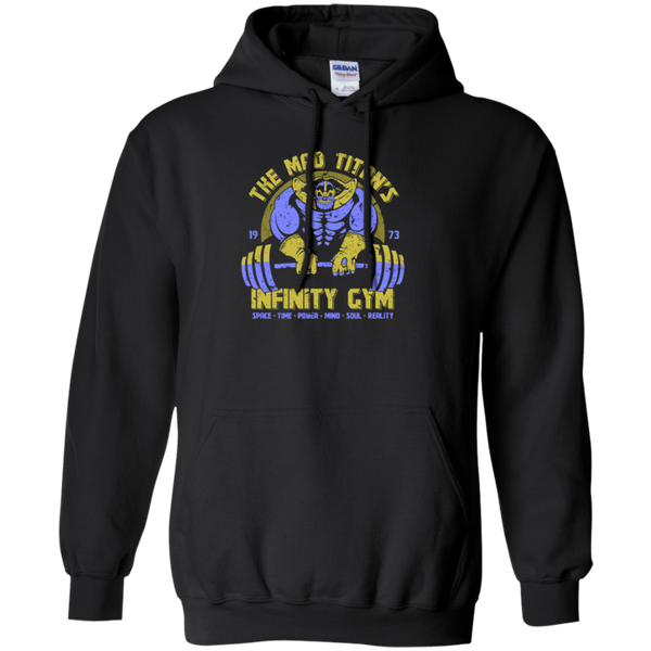The Mad Titan's Infinitty Gym Space Time Power Mind Soul Reality Pullover Hoodie