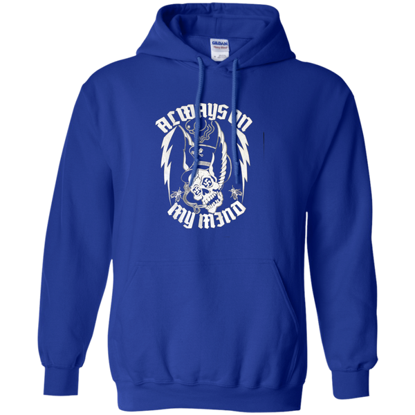 Acways On My Mind Skull Born to kill head funny Pullover Hoodie
