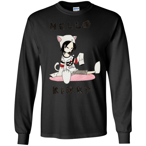 Helllo Kinky Art funny Long Sleeves