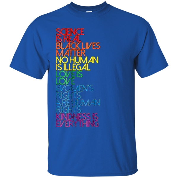 Science is Real Black Lives Matter T-Shirt