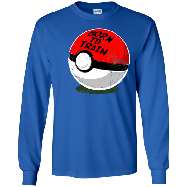 Born to kill Born toTrain Pokemon Pikachu Long T-Shirt
