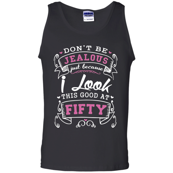 Don't be jealous just because i long this good at fifty gift for dad Tank Top