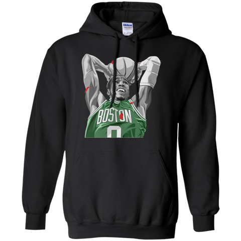 Scary Terry Gift Boston Basketball Pullover Hoodie