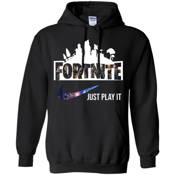 Fortnite just play it funny Pullover Hoodie