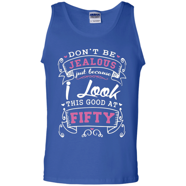 Don't be jealous just because i long this good at fifty gift for dad Tank Top