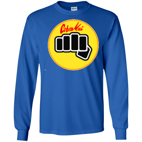 Cobra Kai Strike First Strike Hard No Mercy Hand Long T-Shirt