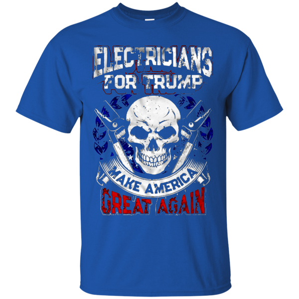 Electricians For Trump Make America Great Again T-Shirt