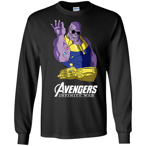 Thanos Avengers Infinity War Cotton Long Sleeves T-Shirt