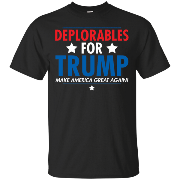 Deplorables ForTrump Make America Great Again T-Shirt