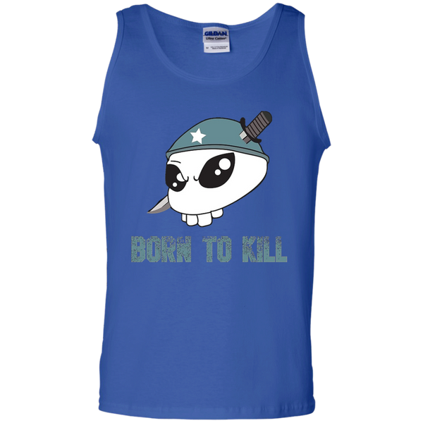 Born to kill head Funny Art Star Tank Top