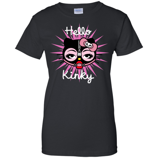 Hello Kinky Black Funny T-Shirt