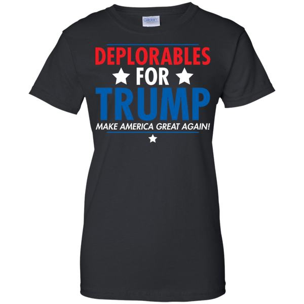 Deplorables ForTrump Make America Great Again T-Shirt