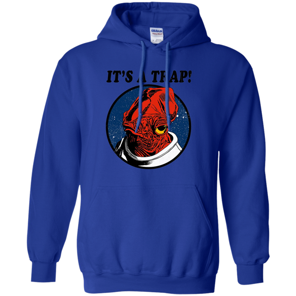 Star Wars Men's It's a Trap Admiral Ackbar T-Shirt Pullover Hoodie