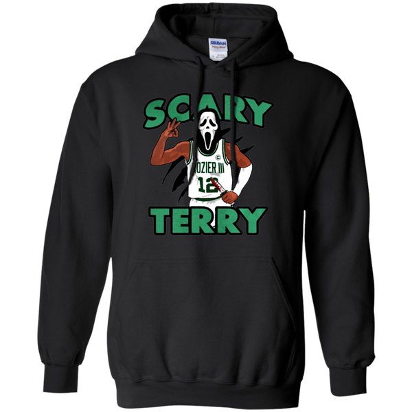 Scary Terry With Knife Gift for Fun Pullover Hoodie