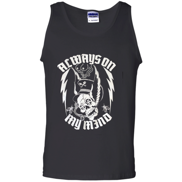 Acways On My Mind Skull Born to kill head funny Tank Top